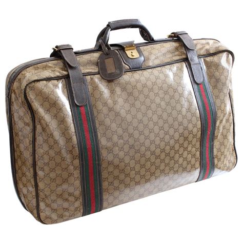 gucci original luggage|Gucci luggage vintage.